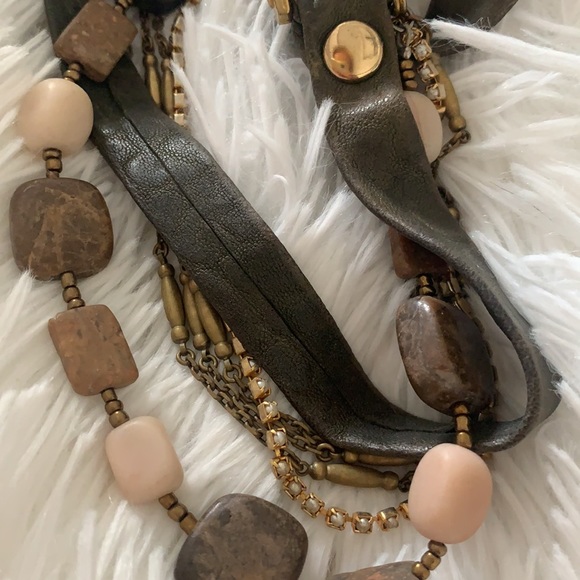 La mer wrap around bracelet & watch brown - Picture 2 of 4